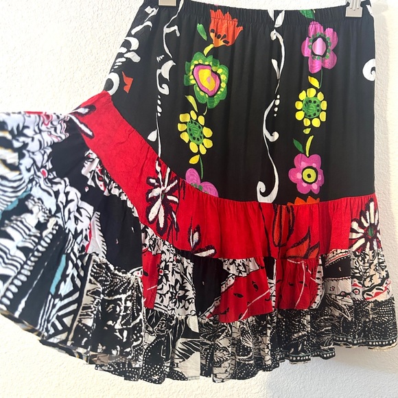 JAMS WORLD Fantasma Floral Ruffle Skirt - Picture 4 of 7